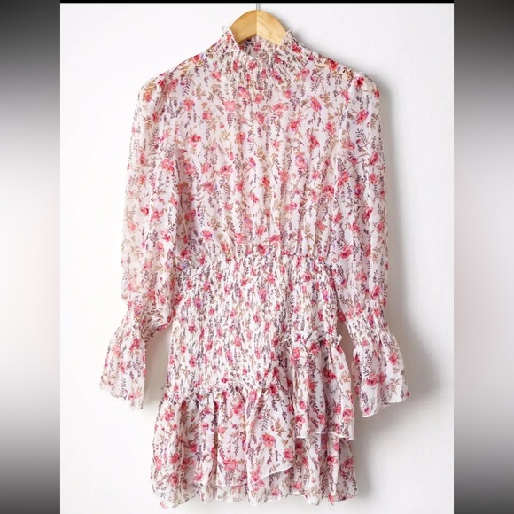 Princess Polly guetta mini dress worn once size 0 - Picture 2 of 6